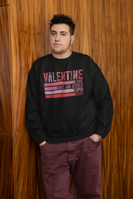 HAPPY VALENTINE Crewneck Sweatshirt