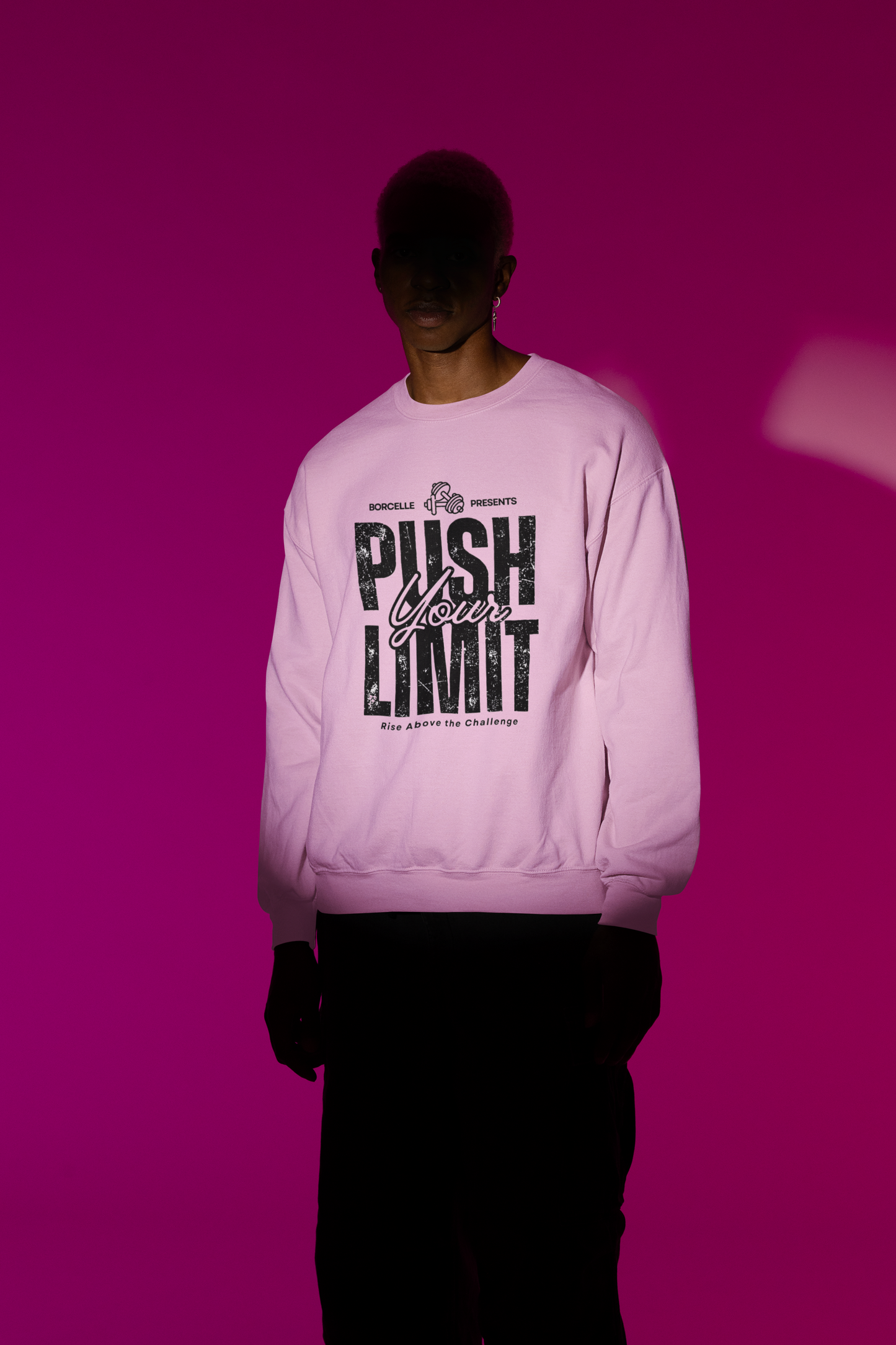 Crewneck Sweatshirt Push Your Limits