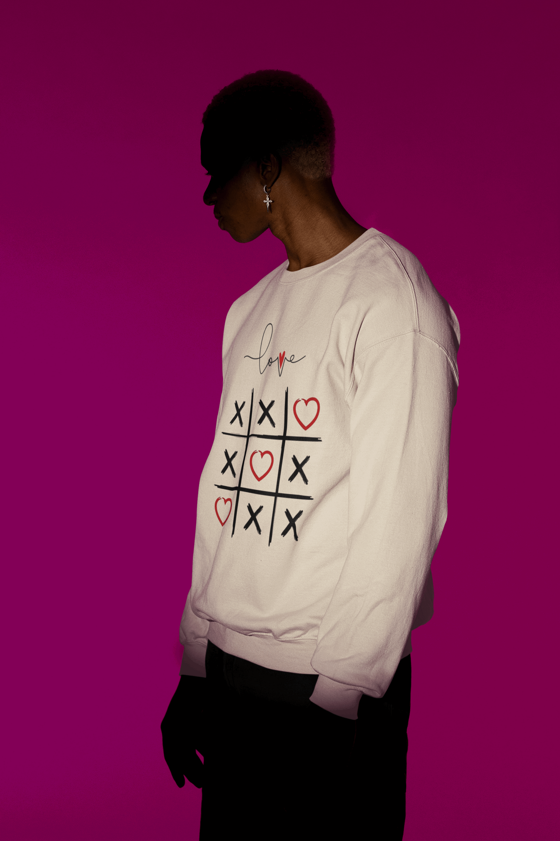 Crewneck Sweatshirt Love Game