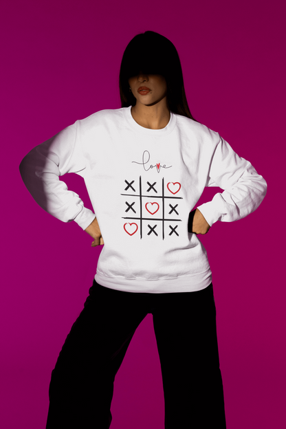 Crewneck Sweatshirt Love Game