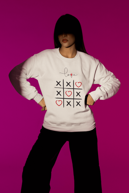 Crewneck Sweatshirt Love Game