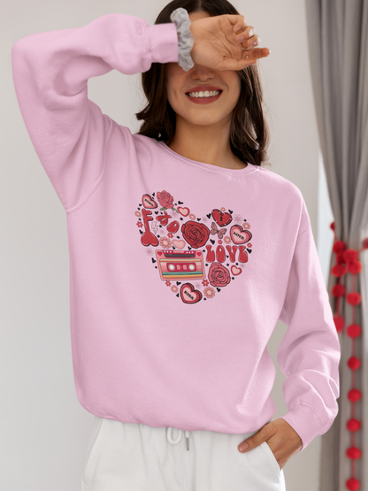 Beautiful Heart Crewneck Sweatshirt