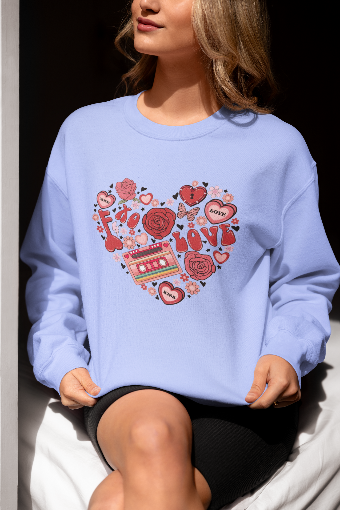 Beautiful Heart Crewneck Sweatshirt