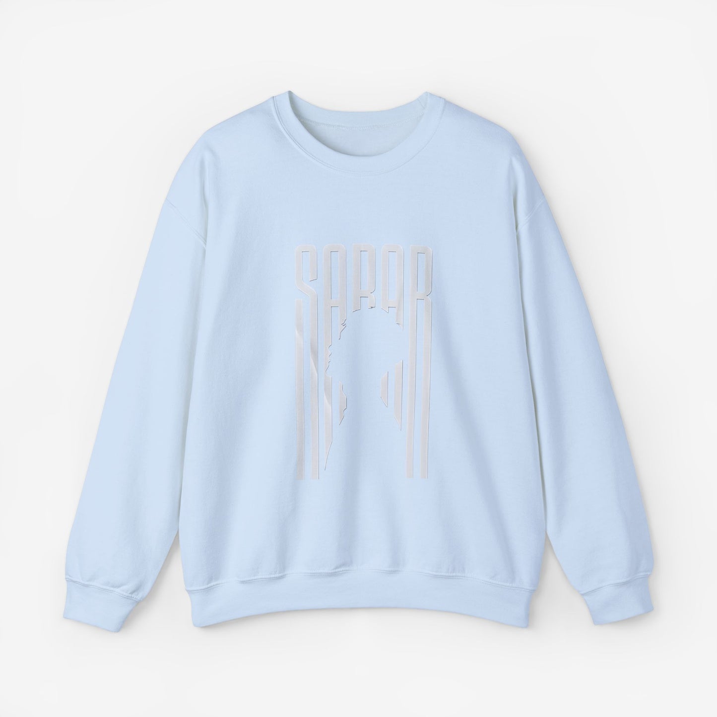 SARAR Unisex Sweatshirt S Light Blue 