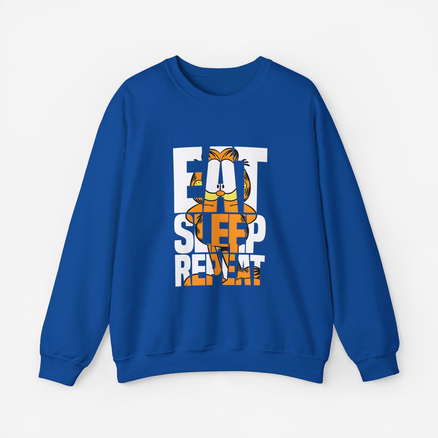 EAT SLEEP REPEAT Sweatshirt Royal S 