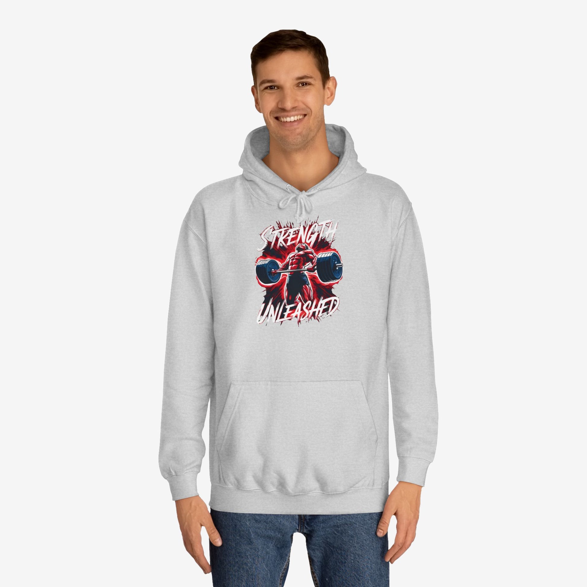 Strength Unleashed Custom Hoodie Design 