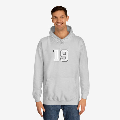 NO. 19 Custom Hoodie Design DTGHoodiesMen's Clothing