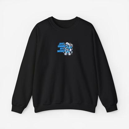 Sweatshirt Just Jimme My Money S Black 