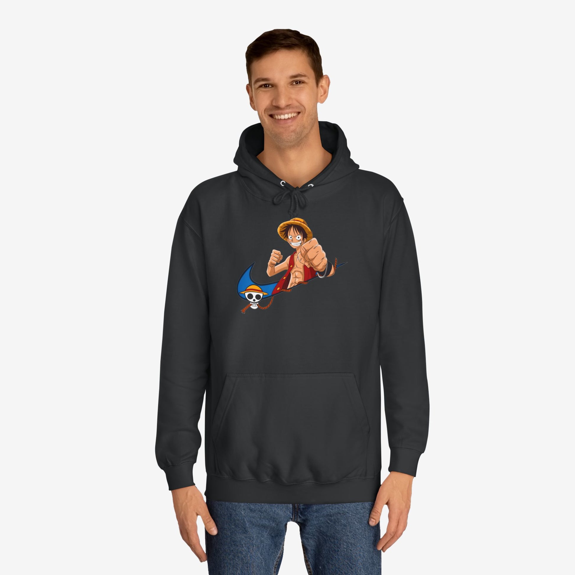 Nike Luffy Custom Hoodie Design 