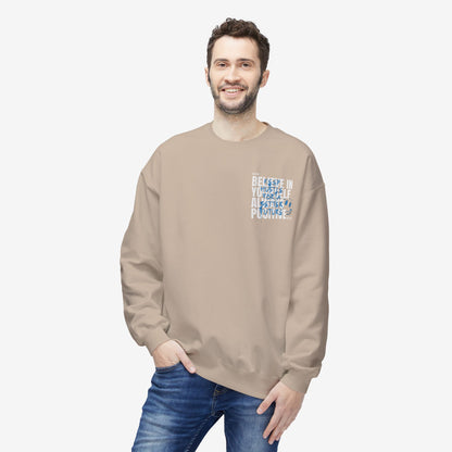 Believe in yourself crewneck sweatshirt 