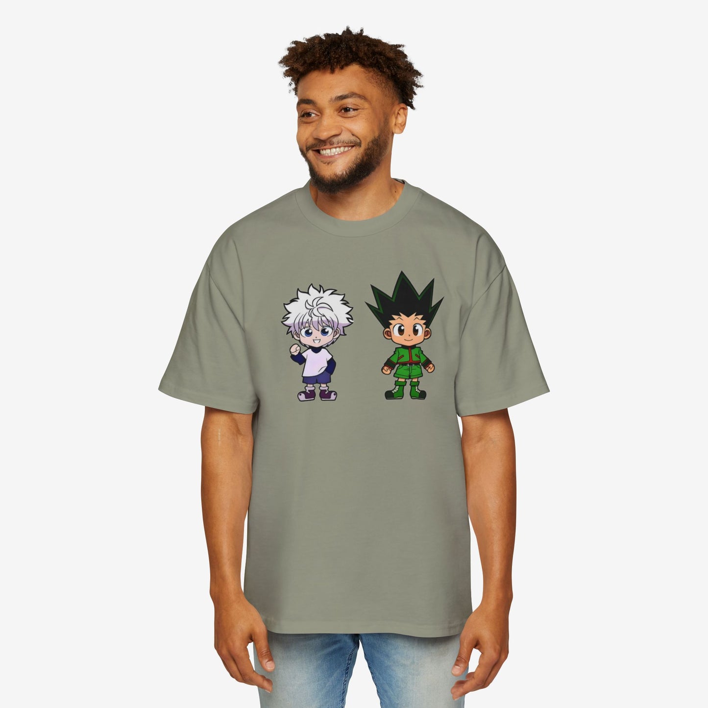 Cartoon Oversized Custom Tshirt CottonDTGMen's Clothing