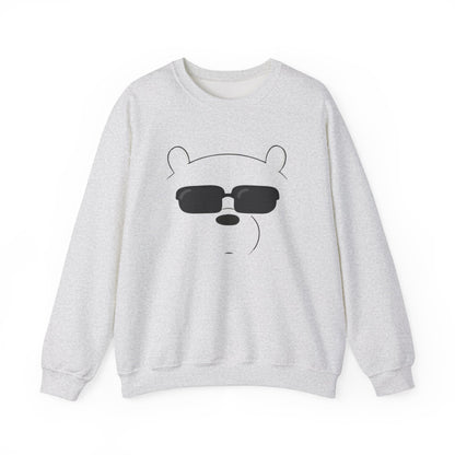 Panda Crewneck Sweatshirt S Ash 