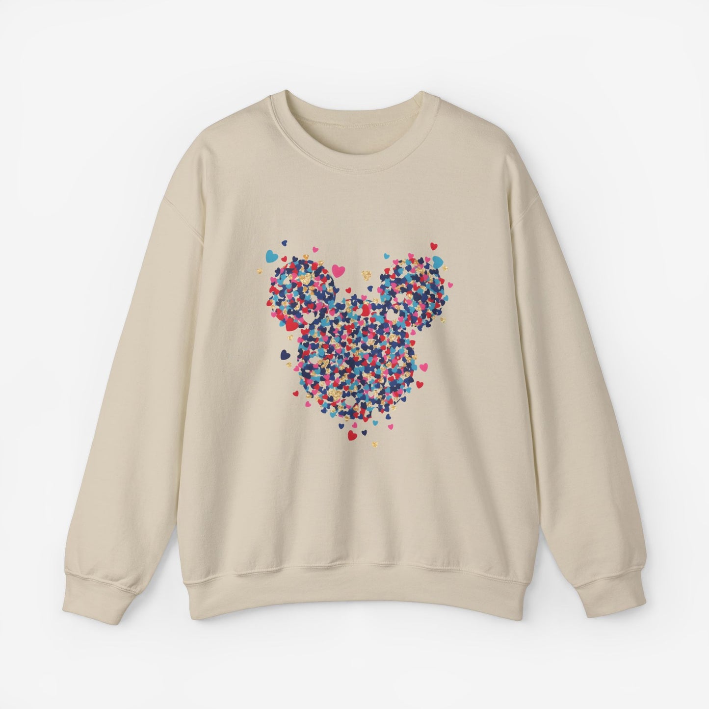 Sweatshirt Mickey Mouse Art Design S Sand 