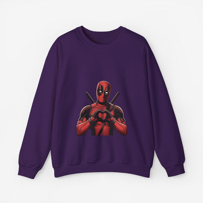 Deadpool Sweatshirt S Purple 