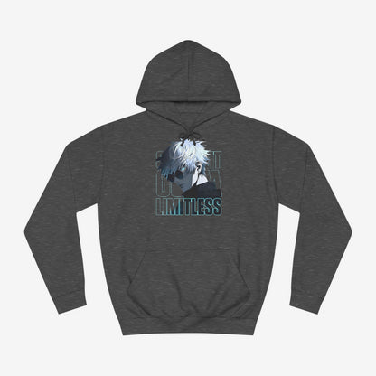 Anime Graphic Hoodie Charcoal XS 