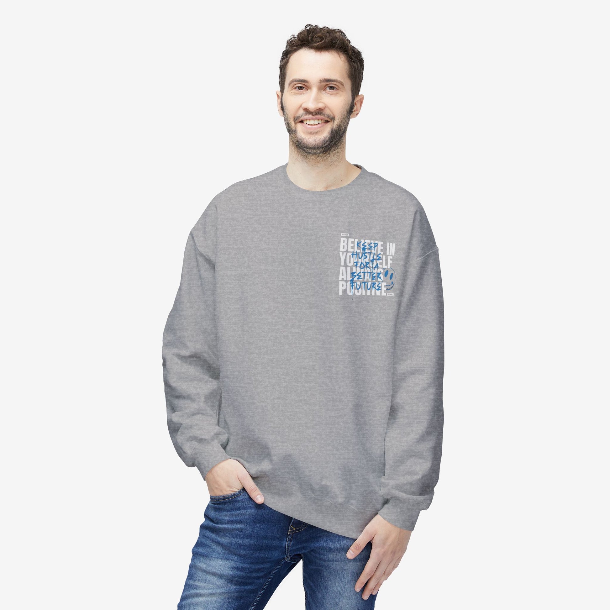 Believe in yourself crewneck sweatshirt 