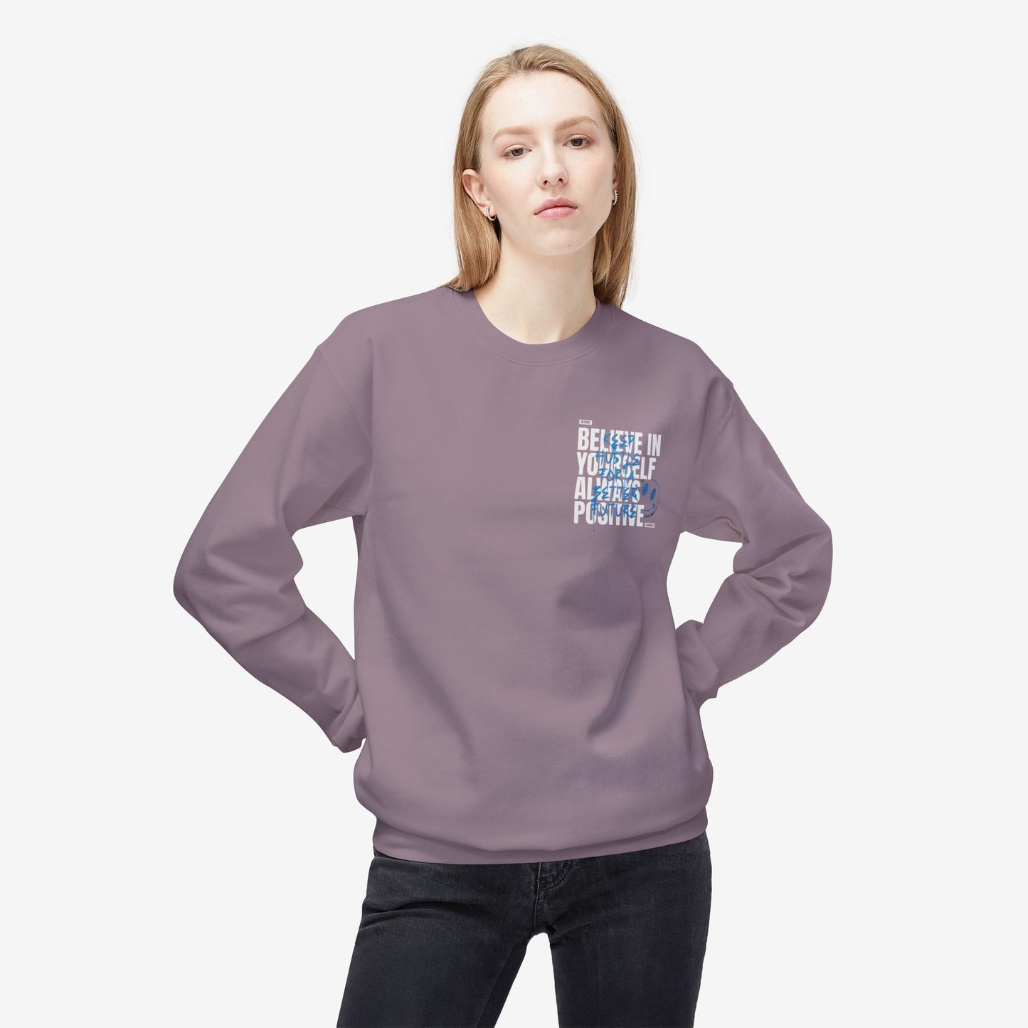 Believe in yourself crewneck sweatshirt 