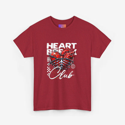 Graphics Heart Design Tee Antique Cherry Red S 