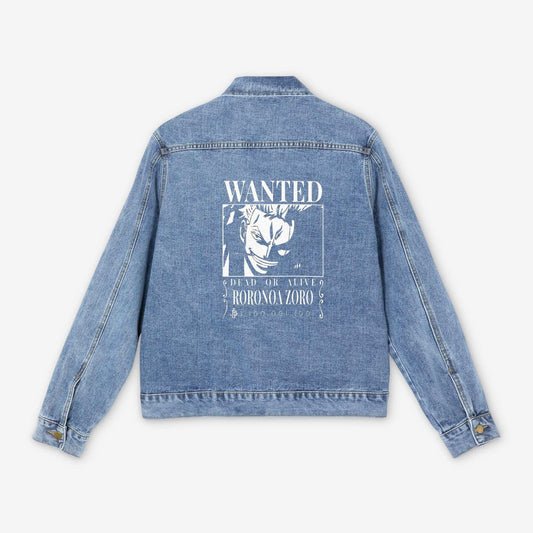 Zoro Wanted Men's Denim Jacket