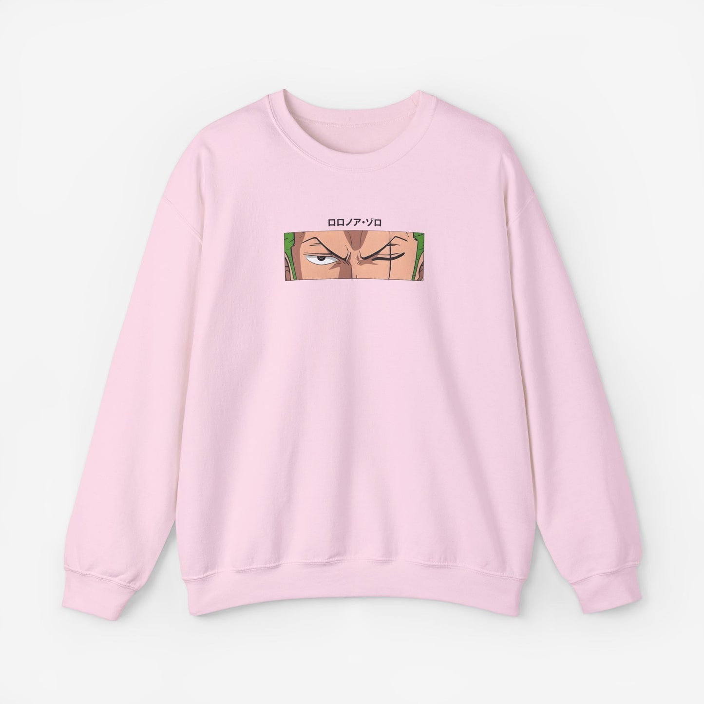 Zoro Custom Sweatshirt Light Pink S 