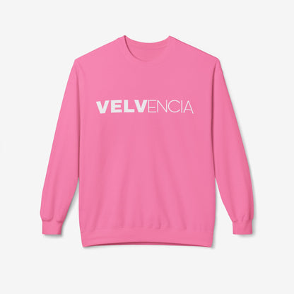 VELVENCIA crewneck sweatshirt Pink Lemonade S 