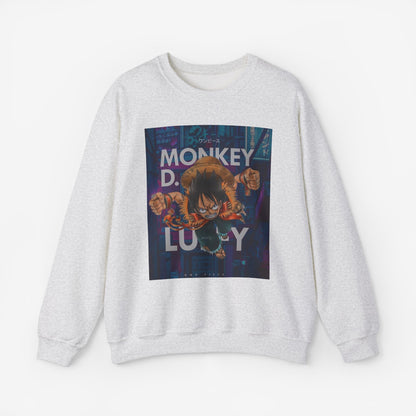 Luffy Sweatshirt S Ash 