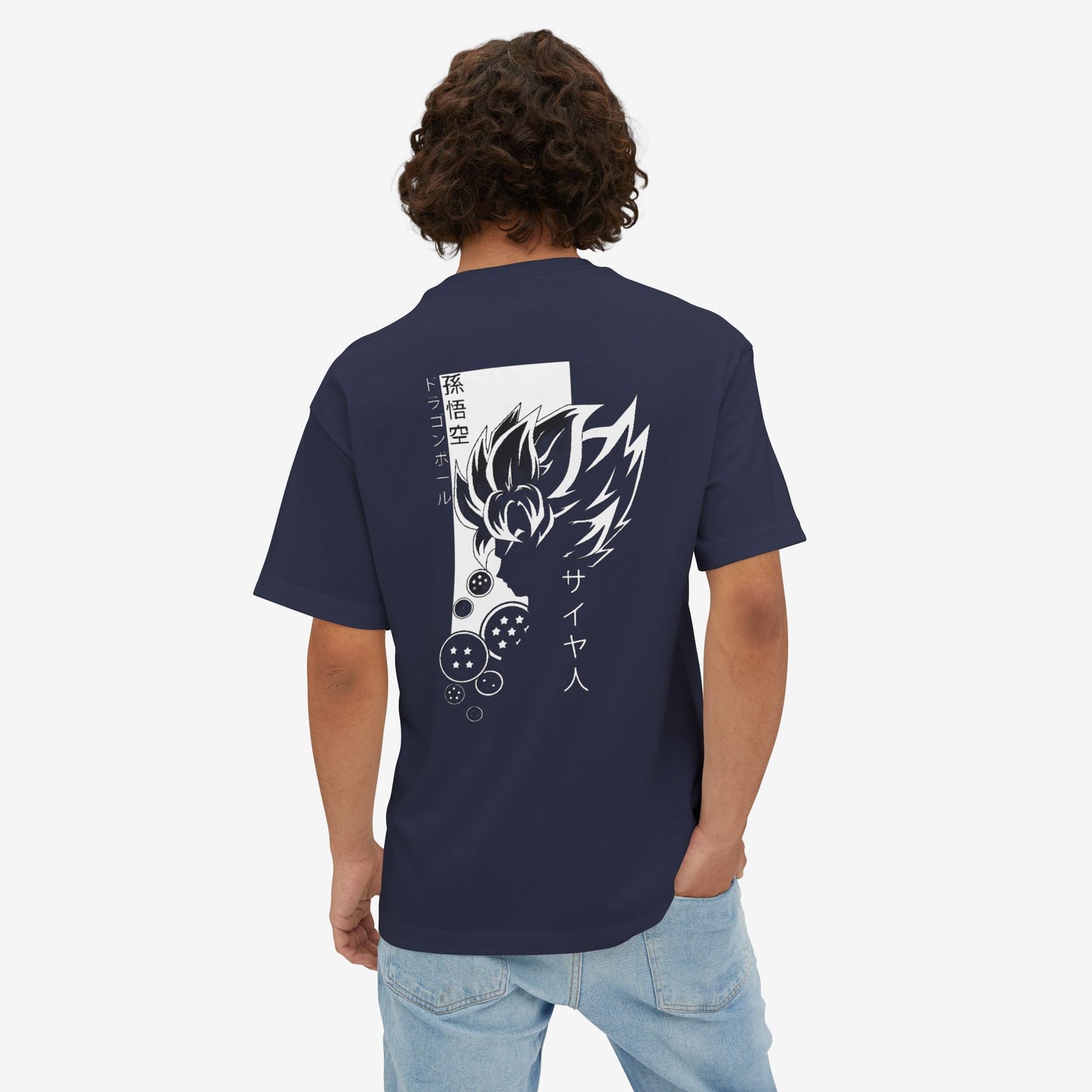 Oversized Tshirt Goku Navy XS 