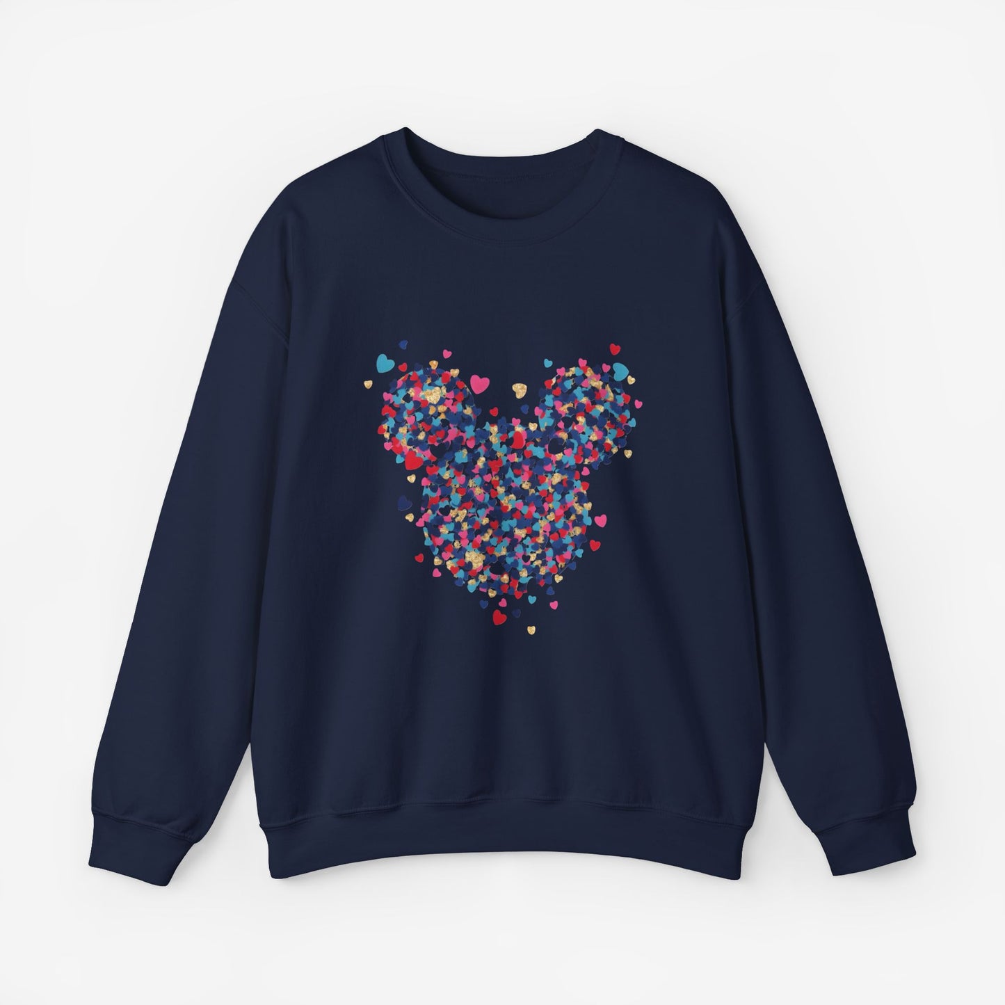 Sweatshirt Mickey Mouse Art Design S Navy 