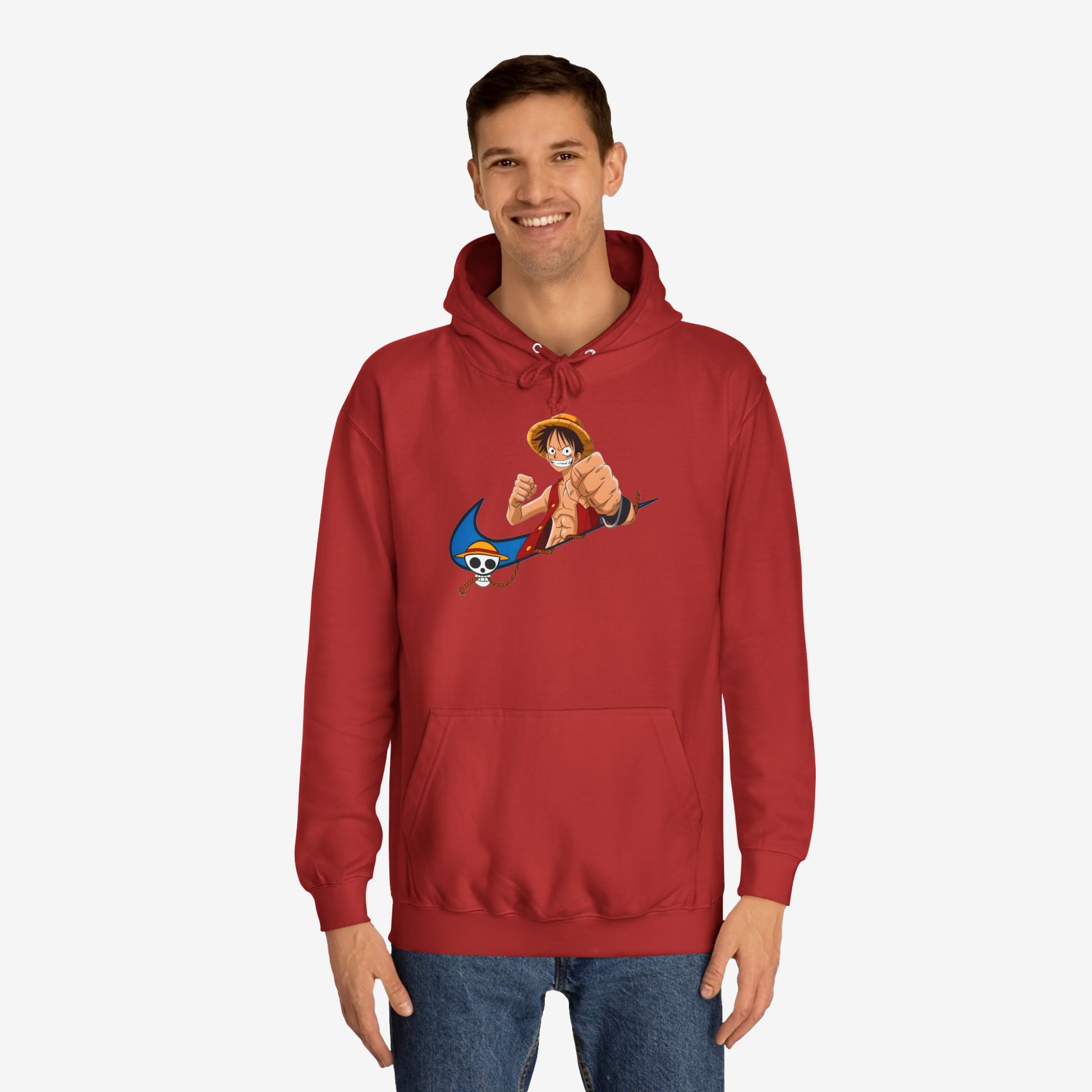 Nike Luffy Custom Hoodie Design 