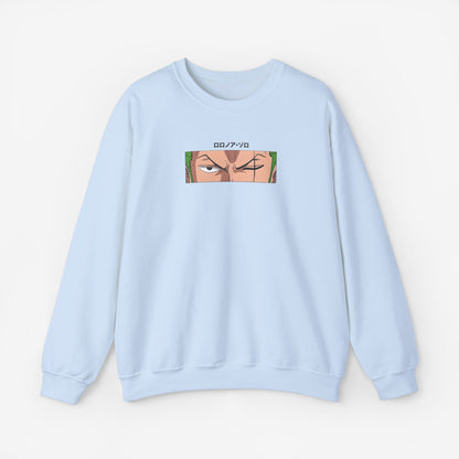 Zoro Custom Sweatshirt Light Blue S 