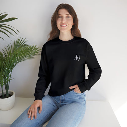 Crewneck Sweatshirt AB letter