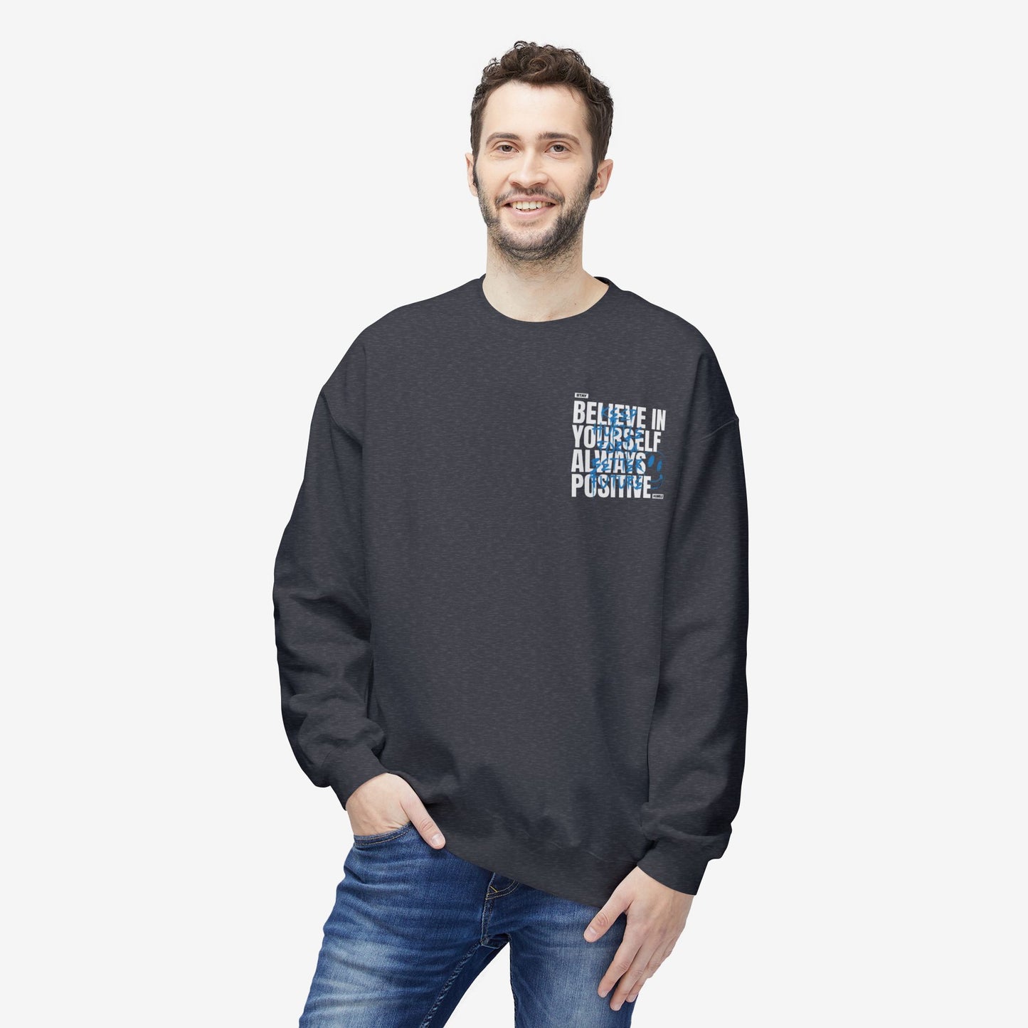 Believe in yourself crewneck sweatshirt 