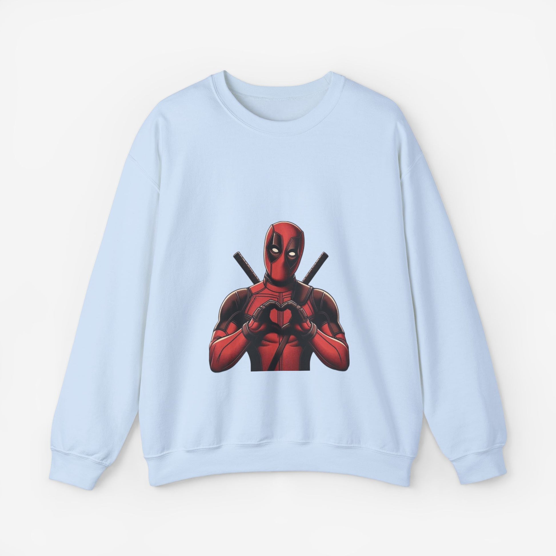 Deadpool Sweatshirt S Light Blue 