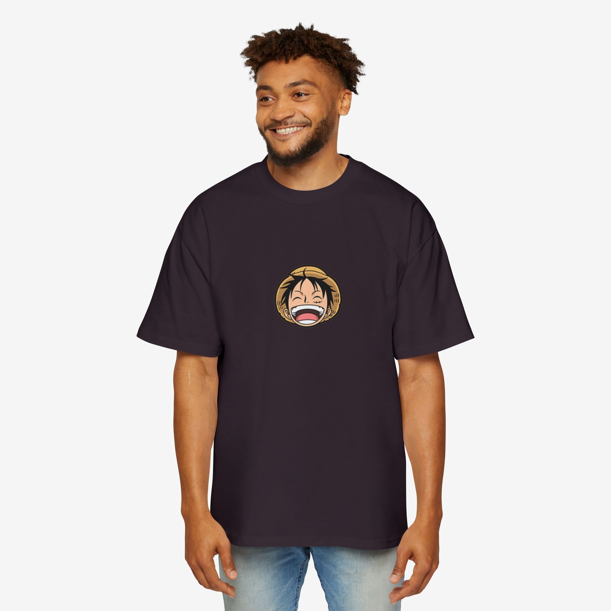 Luffy Oversized Custom T-shirt CottonDTGMen's Clothing