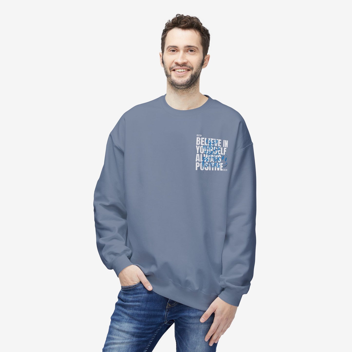 Believe in yourself crewneck sweatshirt 