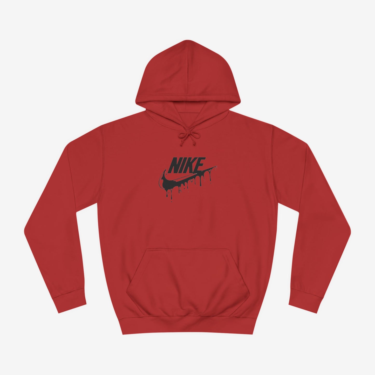 Nike  Custom Hoodie Design Fire Red XS 