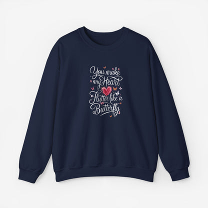 You make my heart Crewneck Sweatshirt