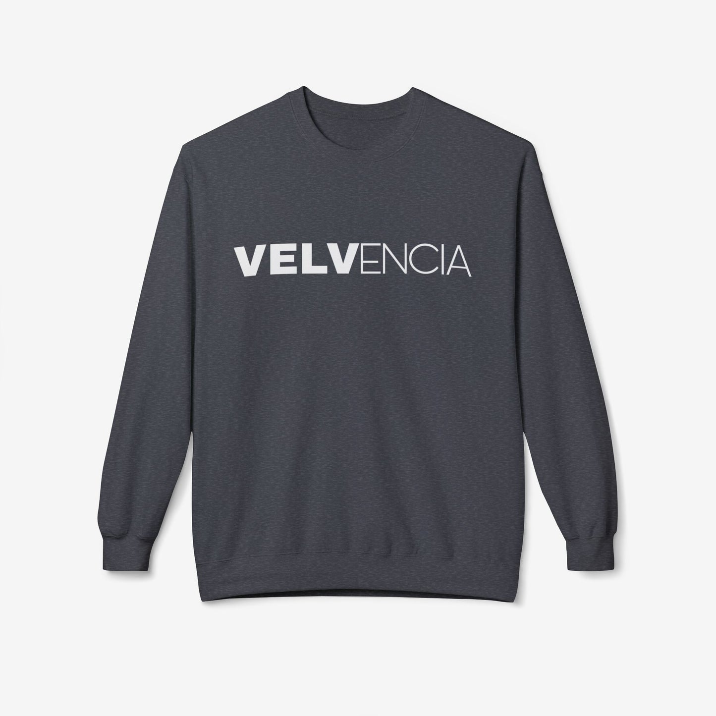 VELVENCIA crewneck sweatshirt Dark Heather S 