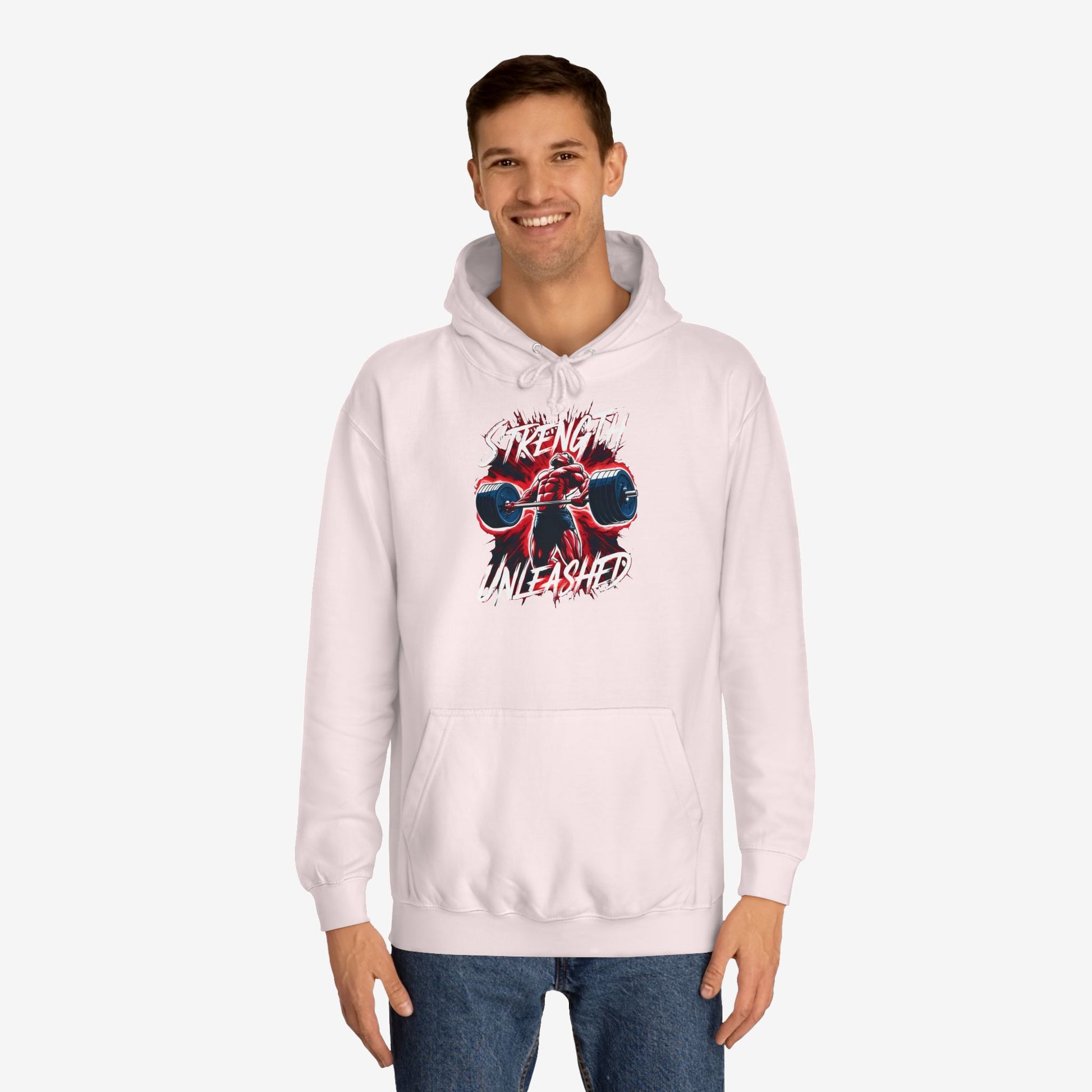 Strength Unleashed Custom Hoodie Design 