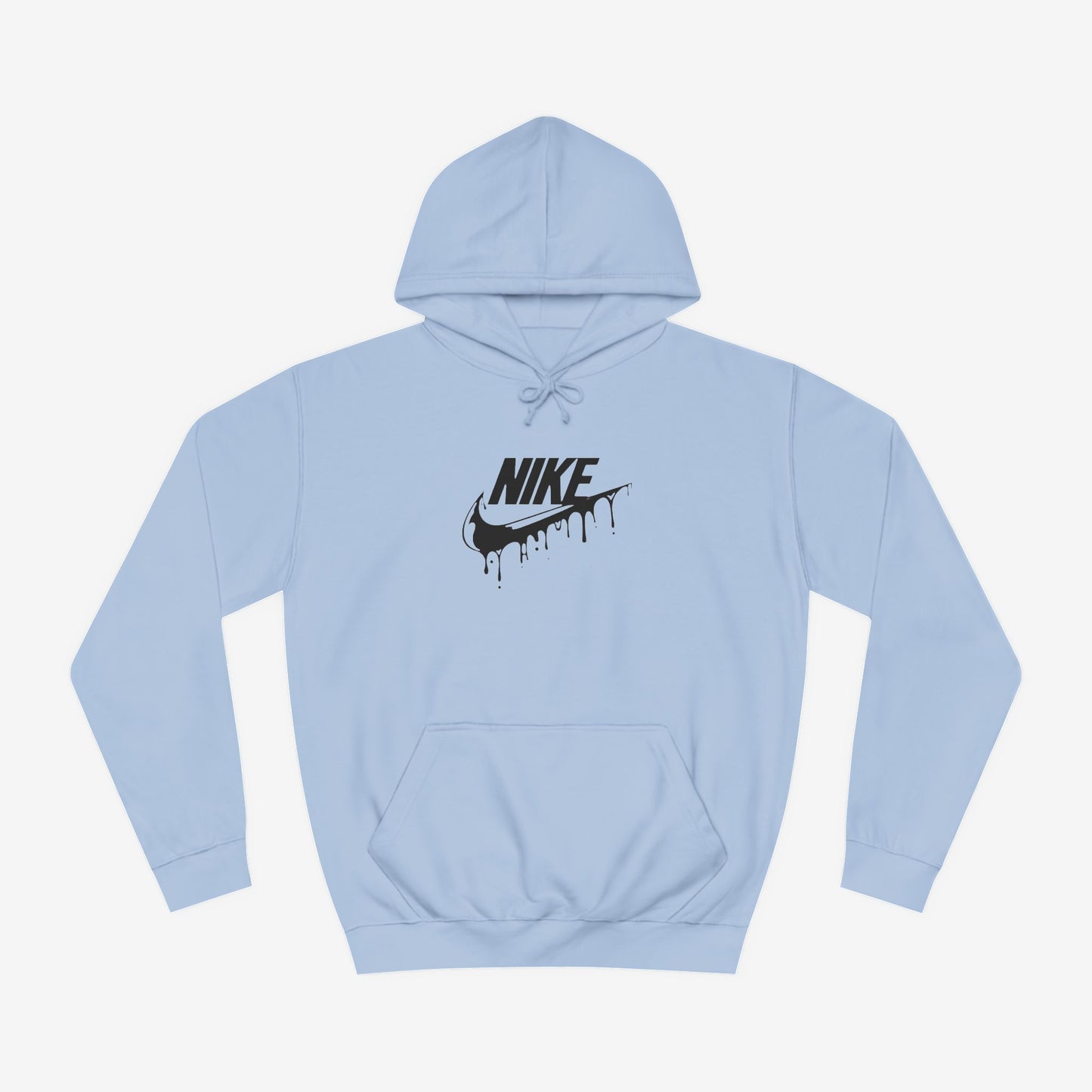 Nike  Custom Hoodie Design Sky Blue XS 