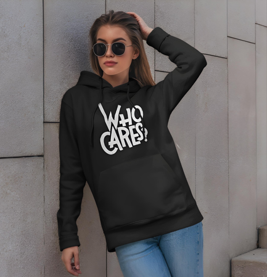 Who cares Custom Hoodie Design 