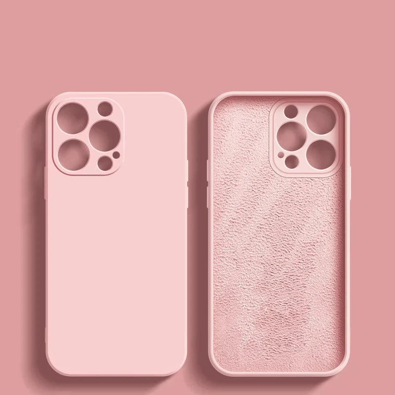 Liquid Silicone Case For iPhone - BENJAMINS Pink / For iPhone 15 Plus