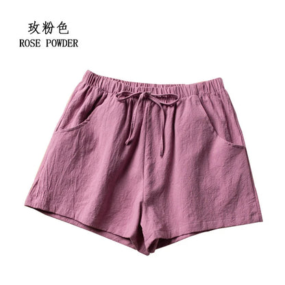 Stylish Casual Linen Shorts for a Chic Look - BENJAMINS