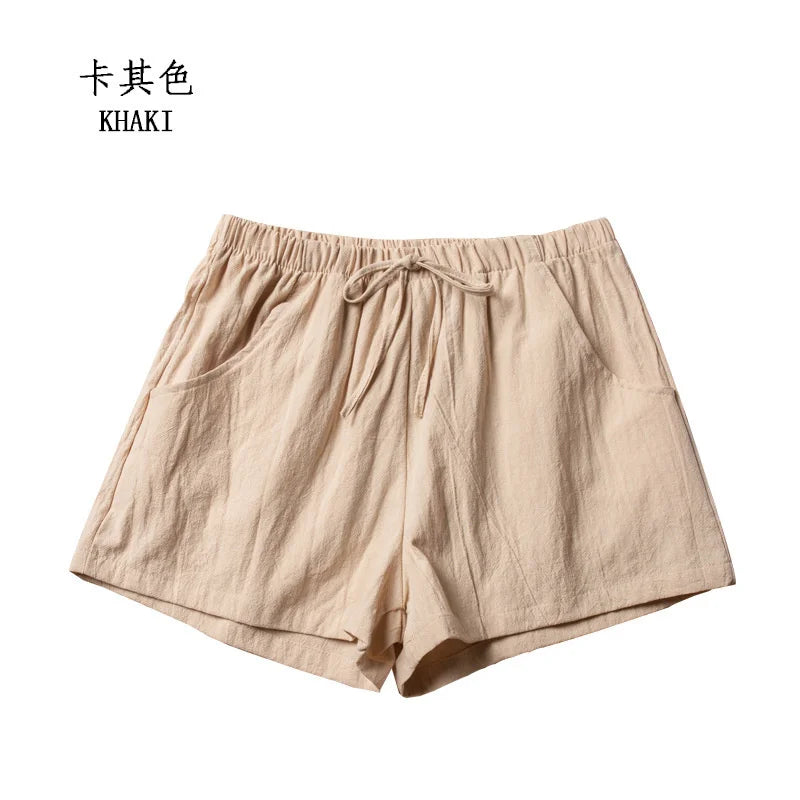 Stylish Casual Linen Shorts for a Chic Look - BENJAMINS