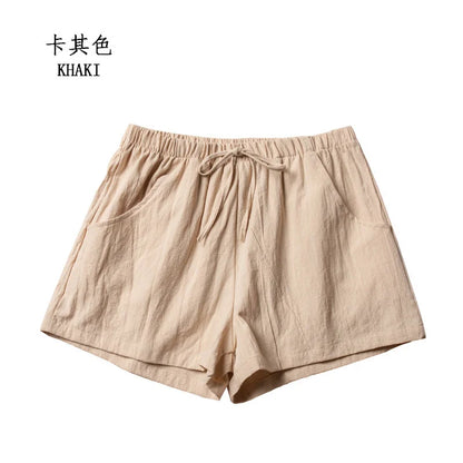 Stylish Casual Linen Shorts for a Chic Look - BENJAMINS