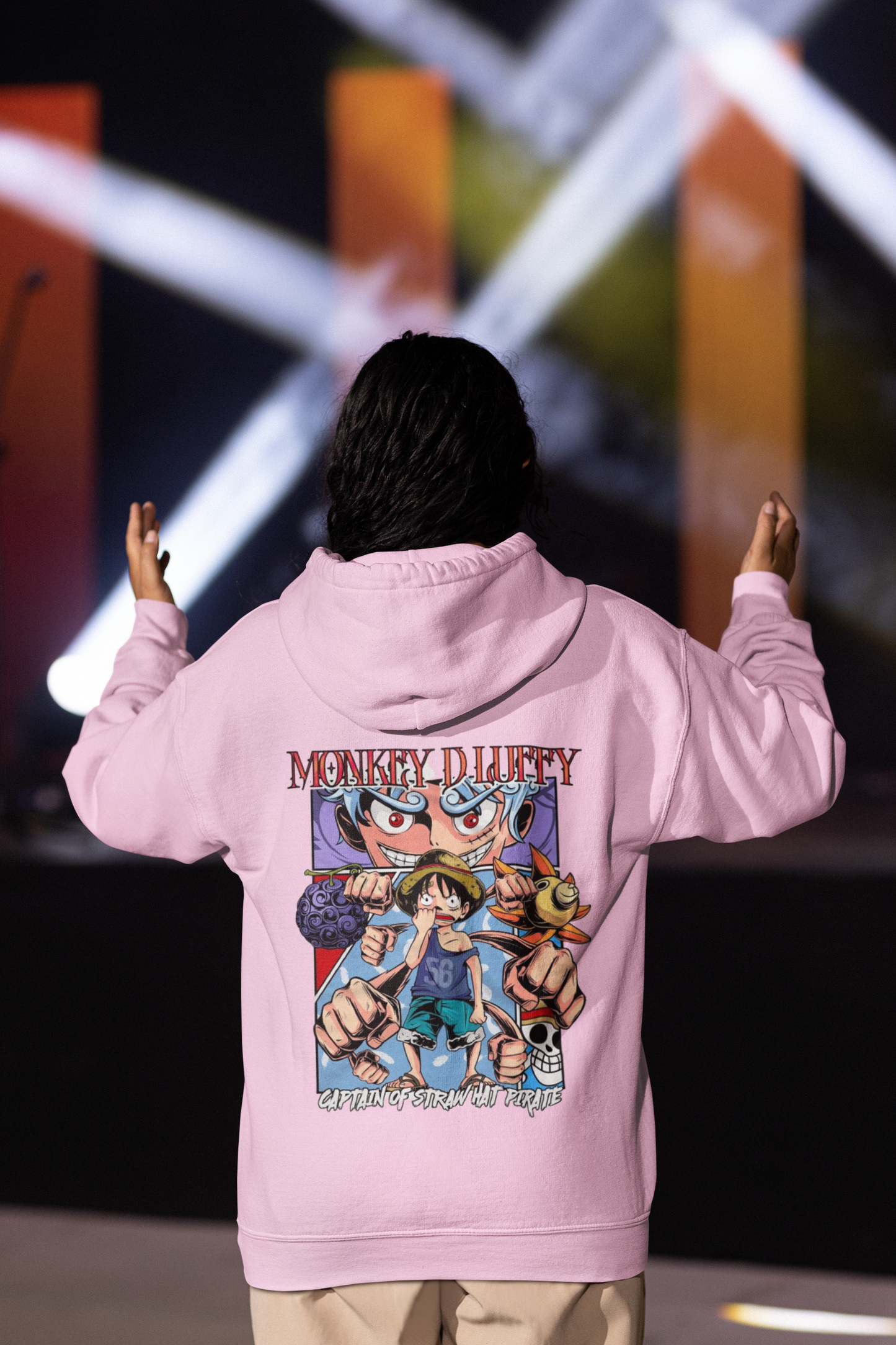 One Piece Luffy Custom Hoodie 