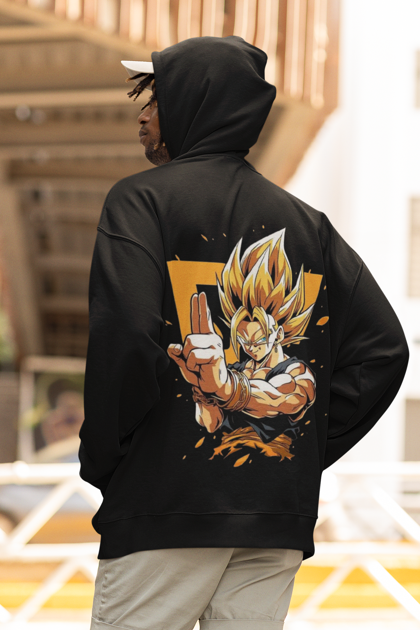 Goku Custom Hoodie Design 