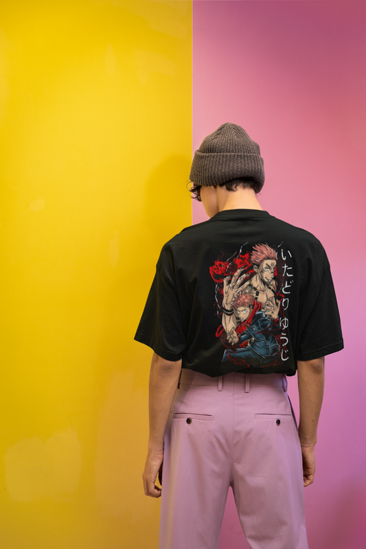 Anime graphics Oversized Tshirt 