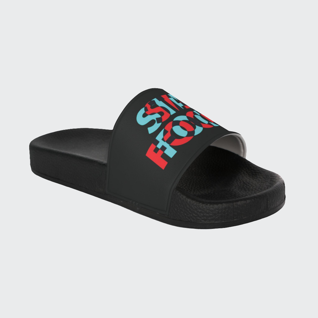 STAY FOCUS  Slide Sandals 