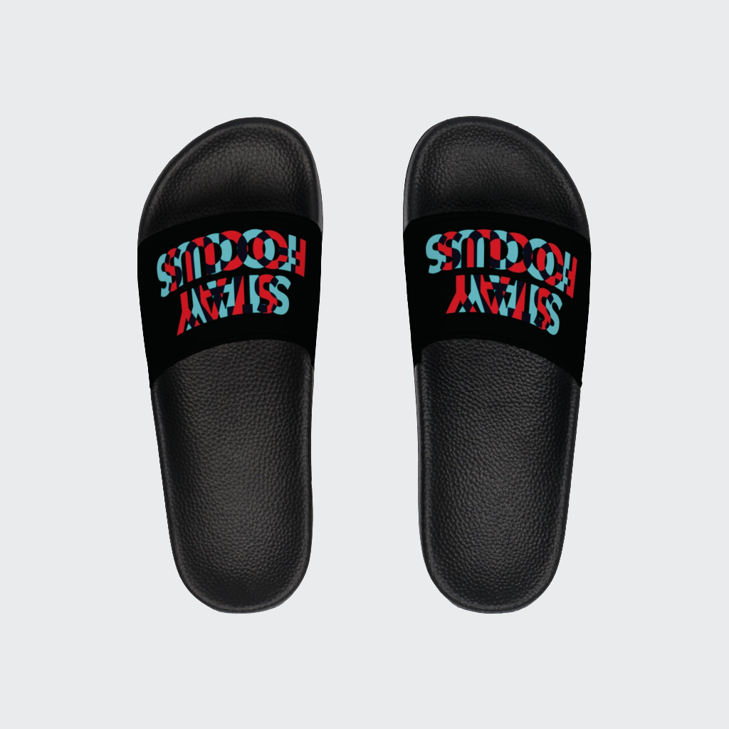 STAY FOCUS  Slide Sandals 